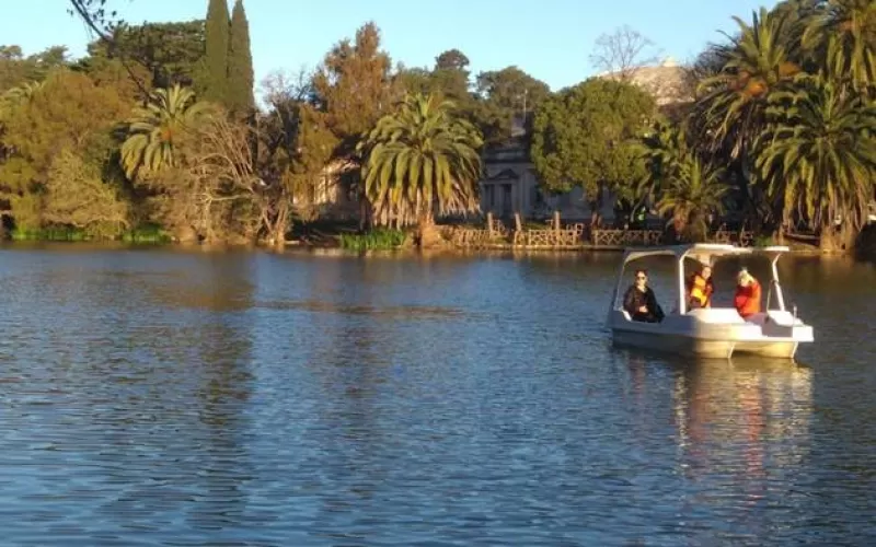 El extra&ntilde;o hallazgo en el lago del bosque que protege la salud de toda la ciudad