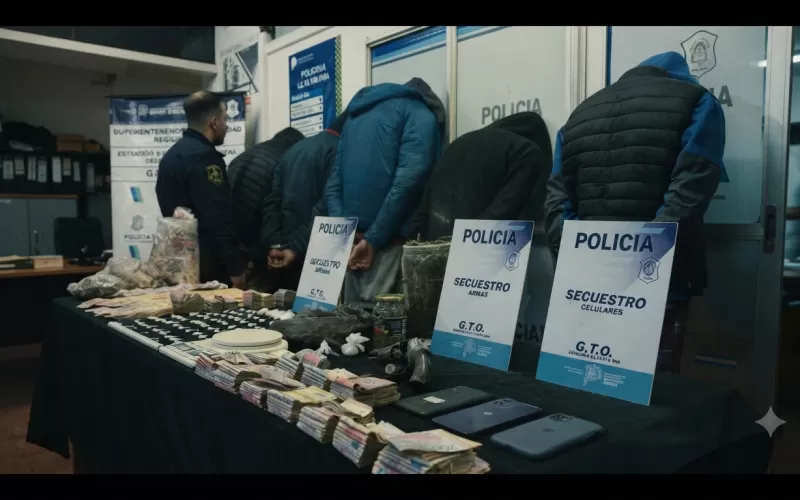 Desbaratan b&uacute;nker de droga en El Mondongo y detienen a seis sospechosos