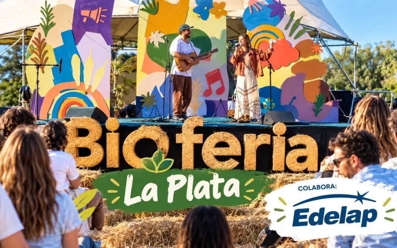 EDELAP se suma a Bioferia La Plata: actividades, juegos para toda la familia y una colecta solidaria de tapitas