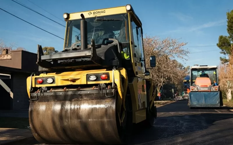 La Municipalidad avanza con trabajos viales en el norte y el sur de La Plata