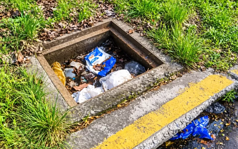 Abandono en la zona oeste: vecinos de San Carlos denuncian que un desag&uuml;e permanece tapado con basura y sin mantenimiento desde hace m&aacute;s de un a&ntilde;o