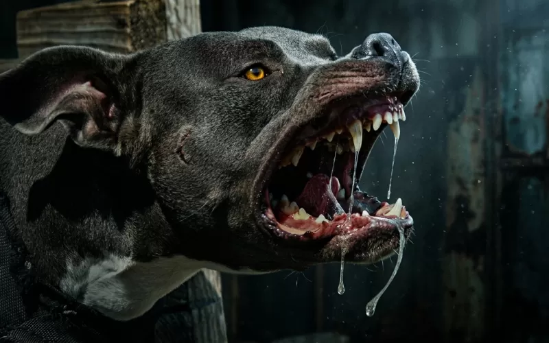 Furia salvaje en Tolosa: un pitbull atac&oacute; sin piedad a un cliente de un lavadero y termin&oacute; internado con la pierna destrozada