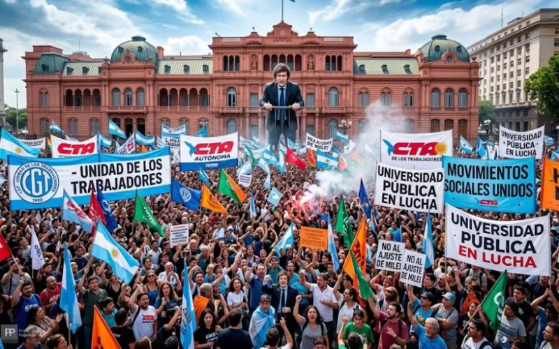 Octubre caliente para Milei: la CGT, las universidades y el DNU jaquean a la Rosada