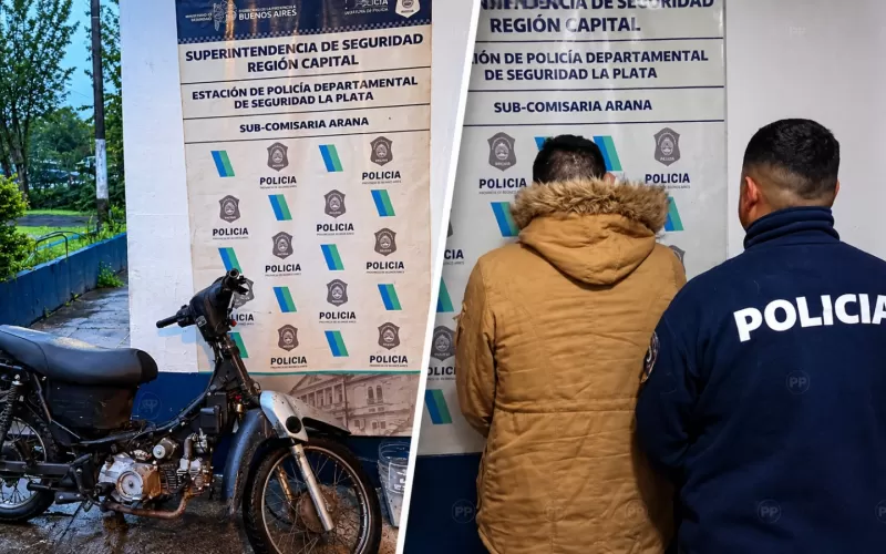 Operativo cerrojo y captura en la zona oeste: detuvieron a dos delincuentes tras el hallazgo de un rev&oacute;lver y dos motos de dudosa procedencia