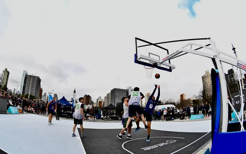 Show, adrenalina y triples: el Circuito 3x3 explota nuevamente en La Plata